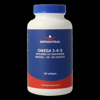 OrthoVitaal OrthoVitaal Omega 3-6-9 120 capsules molles