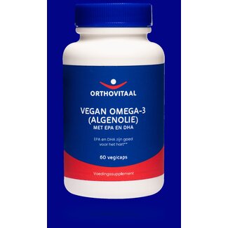 OrthoVitaal OrthoVitaal Vegan omega 3 algenolie 60 Vegetarische capsules
