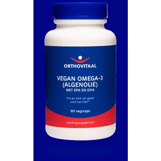 OrthoVitaal Vegan omega 3 algenolie 60 Vegetarische capsules