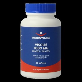 OrthoVitaal OrthoVitaal Huile de Poisson 1000 mg EPA 35 % DHA 25 % 60 capsules molles