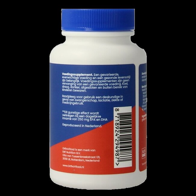 OrthoVitaal Visolie 1000mg EPA 35% DHA 25% 60 Softgels
