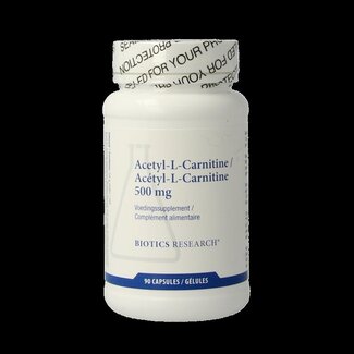 Biotics Biotics Acetyl-L-Carnitine 500mg 90 Capsules