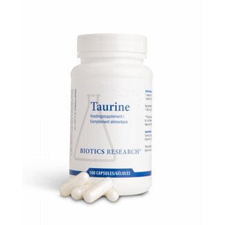 Biotics Biotics Taurine 500mg 100 Capsules