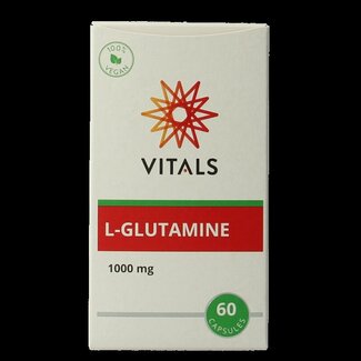 Vitals Vitals L-Glutamine 1000 mg 60 gélules