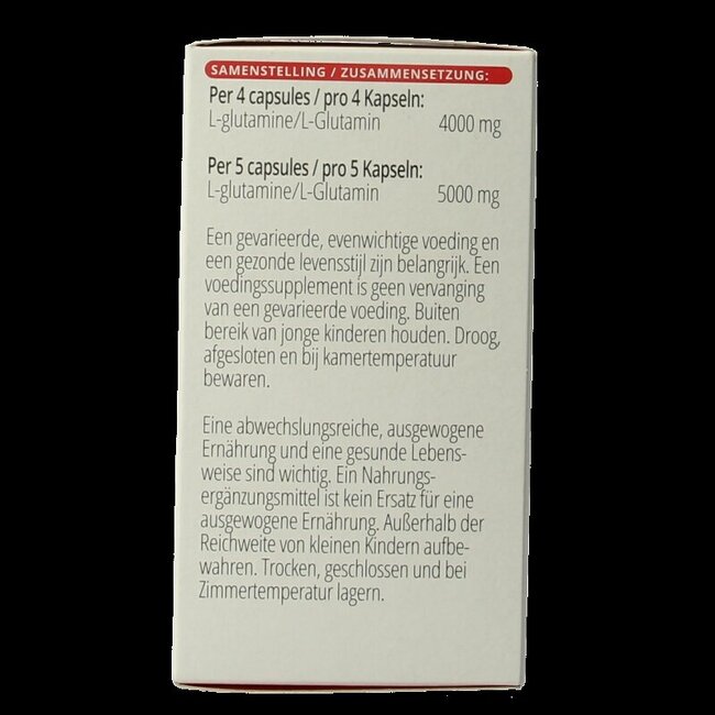 Vitals L-Glutamine 1000 mg 60 gélules