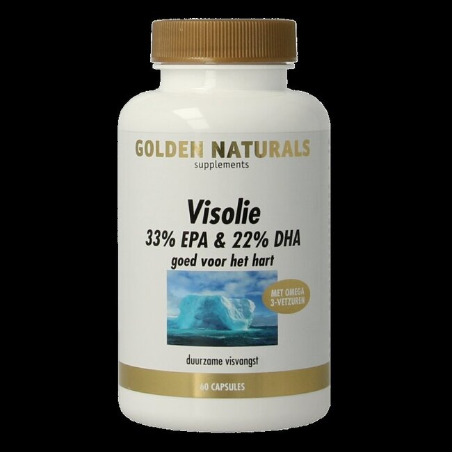 Golden Naturals Visolie 33% EPA 22% DHA 60 Softgels