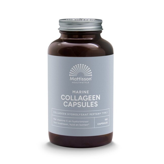 Mattisson Marine vis collageen peptan type I 180 Capsules