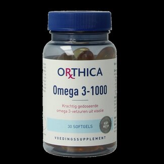 Orthica Omega 3 1000 30 Softgels