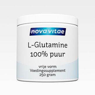 Nova Vitae Nova Vitae L-Glutamine 100% puur 250 Gram