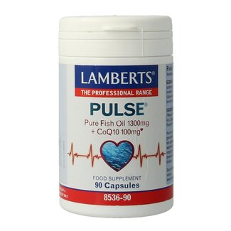 Lamberts Lamberts Pulse (Huile de Poisson + Q10) 90 Capsules