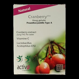 Activo Activo Cranberry plus 60 Tabletten