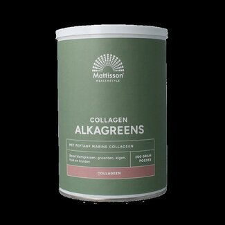 Mattisson Mattisson Collagen collageen AlkaGreens poeder 300 Gram