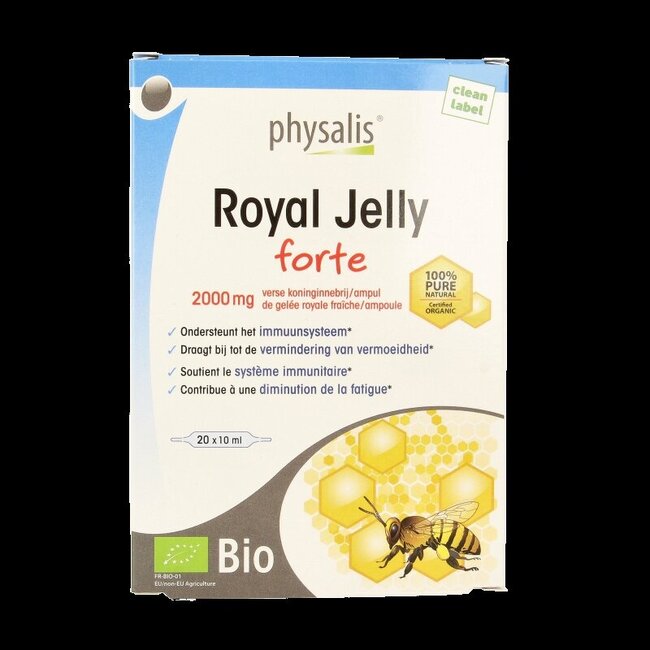 Physalis Royal jelly forte  bio 10ml 20 Ampullen