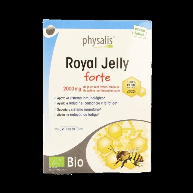 Physalis Royal jelly forte  bio 10ml 20 Ampullen