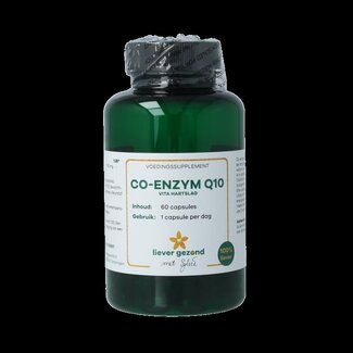 Liever Gezond Liever Gezond Co-enzym Q10 100mg Vita hart slag 60 Softgels