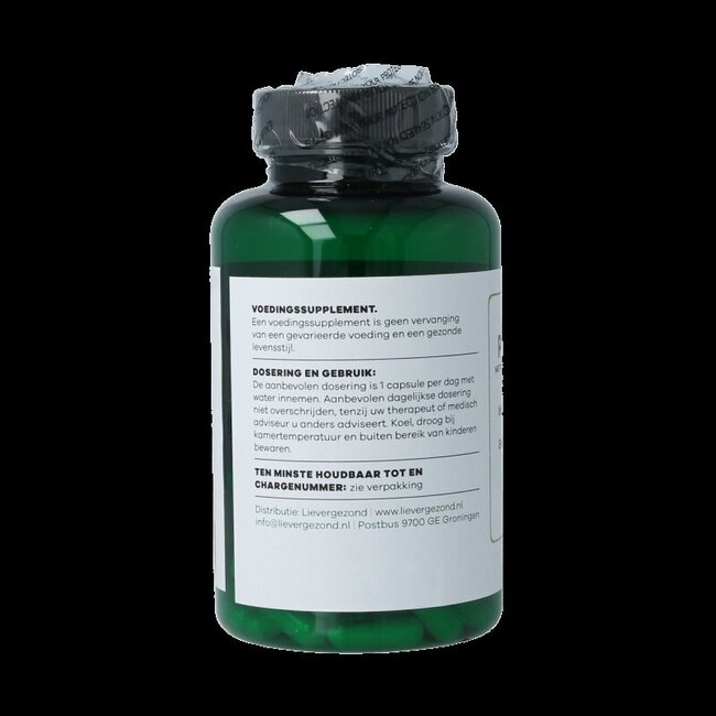 Liever Gezond Probiotica met prebiotica gember 60 Vegetarische capsules