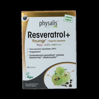 Physalis Physalis Resvératrol + vegan 30 comprimés