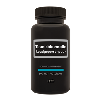 APB Holland APB Holland Teunisbloemolie koudgeperst puur 500mg 100 Softgels