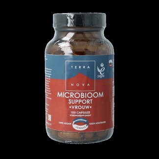 Terranova Terranova Microbioom support vrouw 100 Vegetarische capsules