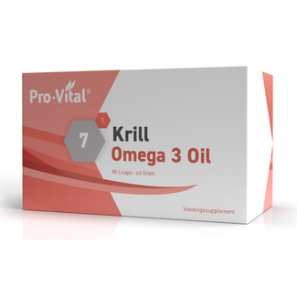 Pro-Vital Pro-Vital Krill omega 3 oil 90 Capsules