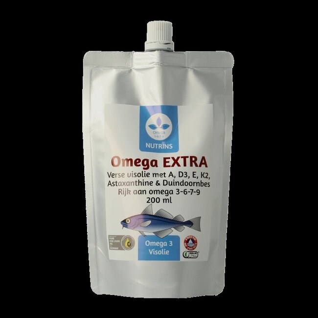 Nutrins Omega 3 extra visolie 200 Milliliter