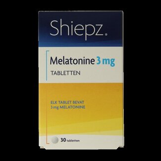 Shiepz Shiepz Melatonine 3 mg 30 Tabletten