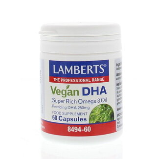 Lamberts Lamberts Vegan DHA 250mg 60 Capsules