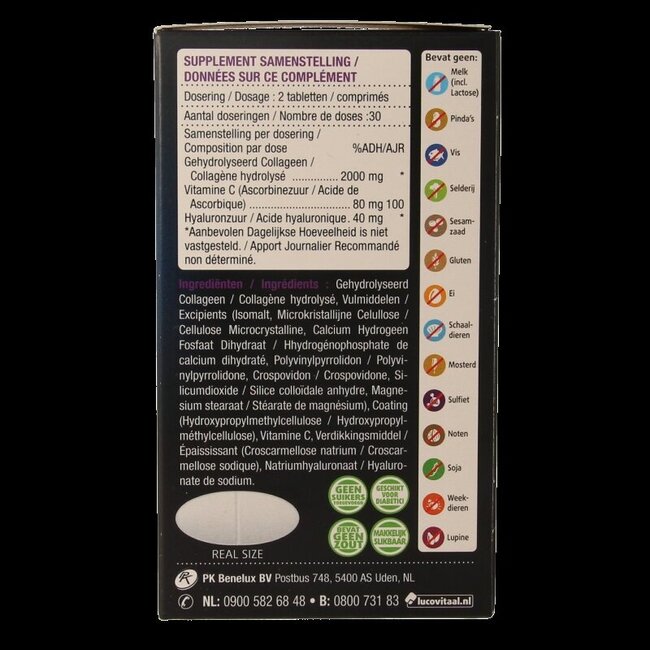 Lucovitaal Super collagène 2000 60 Comprimés