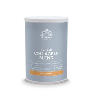 Mattisson Mattisson Runder collageen poeder blend Peptan 300 Gram