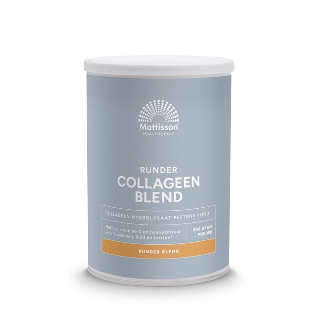 Mattisson Runder collageen poeder blend Peptan 300 Gram