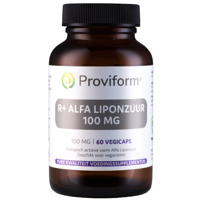 Proviform R+ Alfa liponzuur 100 mg 60 Vegetarische capsules