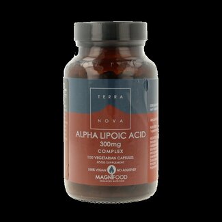 Terranova Terranova Alpha lipoic acid 300mg complex 100 Vegetarische capsules
