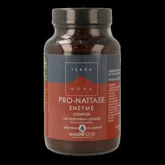 Terranova Terranova Pro-nattase enzyme complex 100 Vegetarische capsules