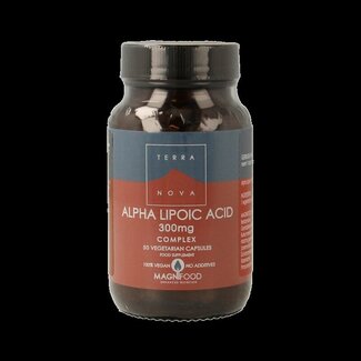 Terranova Terranova Alpha lipoic acid 300mg complex 50 Vegetarische capsules
