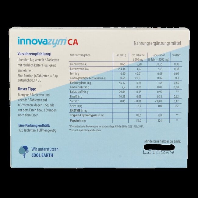 SanoPharm Innovazym CA 120 Tabletten