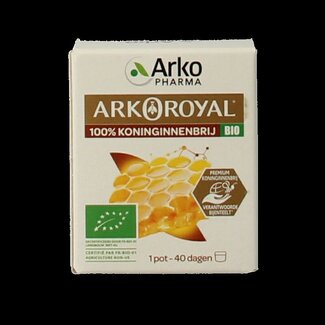 Arko Royal Arko Royal Royal jelly 100% koninginnebrij bio 40 Gram