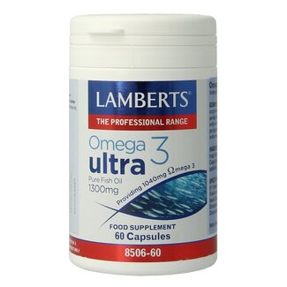 Lamberts Lamberts Visolie omega 3 ultra 1300mg 60 Capsules