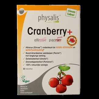 Physalis Physalis Cranberry + 30 Comprimés