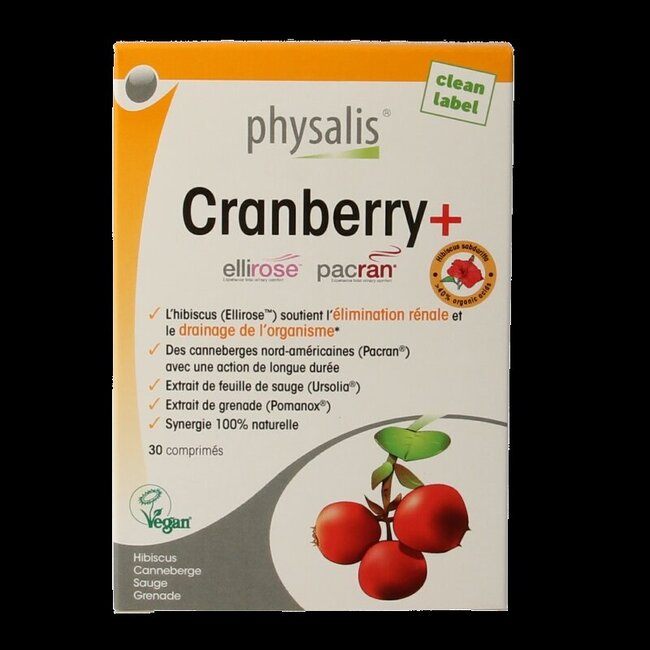 Physalis Cranberry + 30 Comprimés