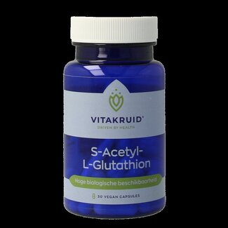 Vitakruid Vitakruid S-Acetyl-L-Glutathion 100 mg 30 Vegetarische capsules