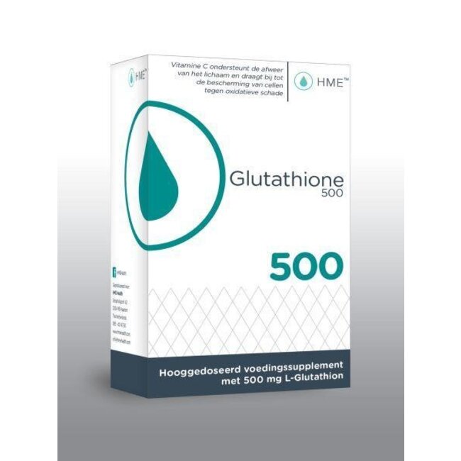 HME Glutathione 500 60 Capsules