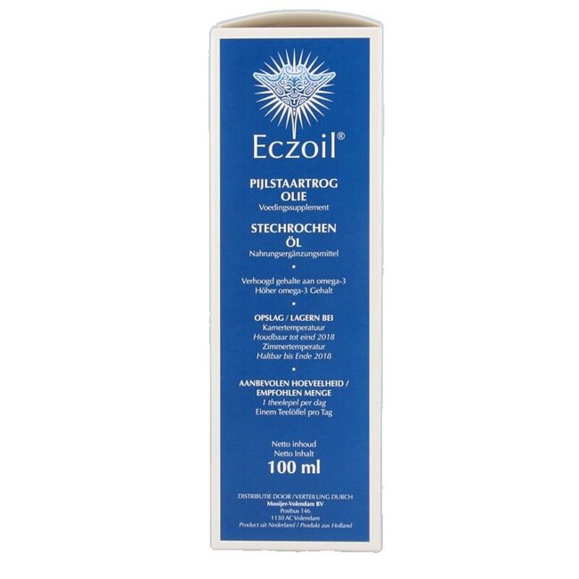 Eczoil Pijlstaartrog olie 100 Milliliter