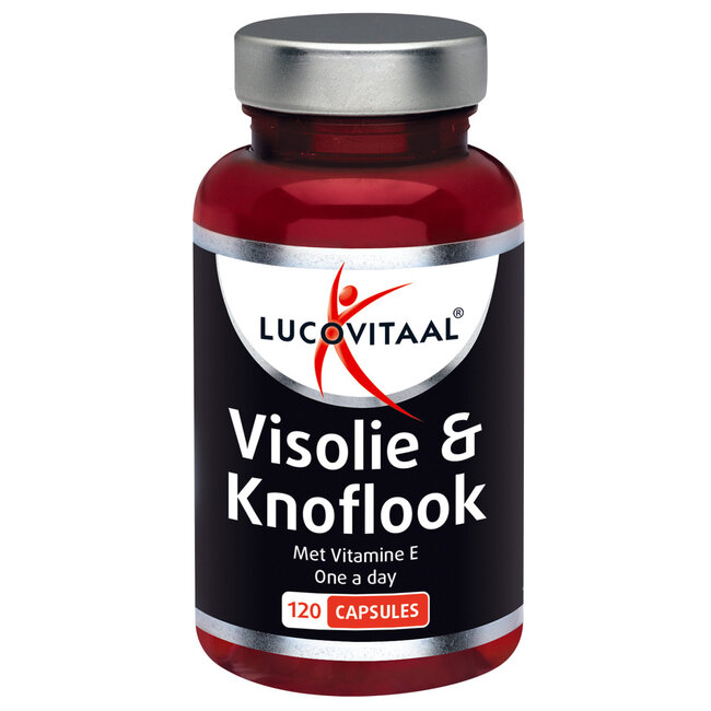 Lucovitaal Visolie & knoflook 180 Capsules