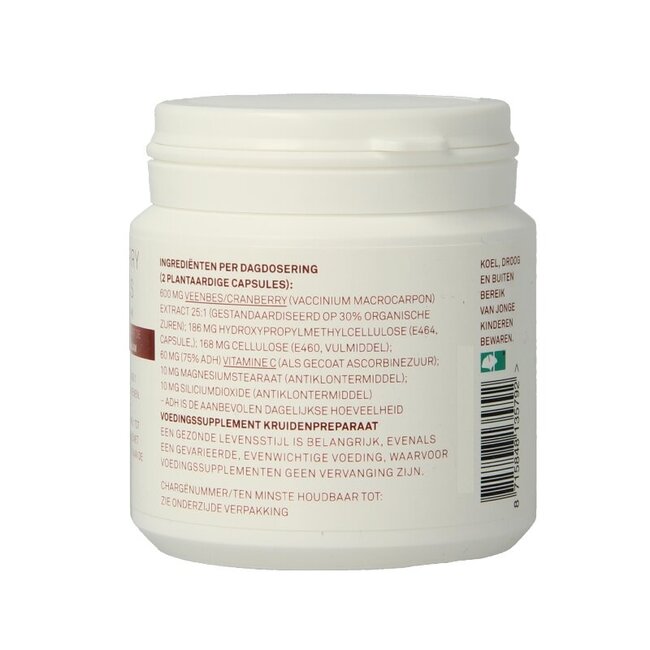 Naturapharma Cranberry CMN plus 100 Gélules végétales