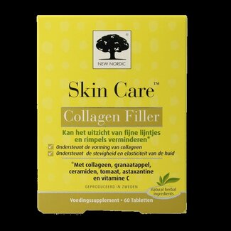 New Nordic New Nordic Skin care collagen filler 60 Tabletten