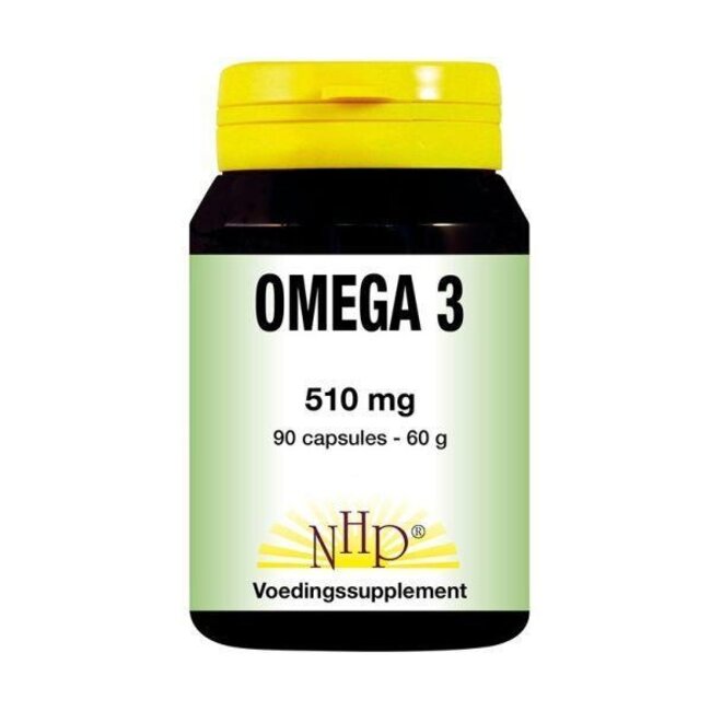 NHP Omega 3 510mg 90 Capsules