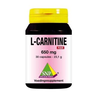 SNP SNP L-Carnitine 650 mg pur 30 gélules