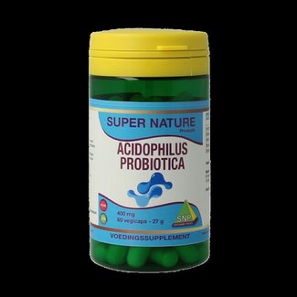 SNP SNP Acidophilus probiotica 400 mg puur 60 Vegetarische capsules