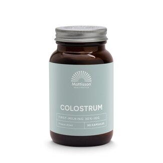 Mattisson Mattisson Colostrum first-milking 30%-IgG 90 Vegetarische capsules