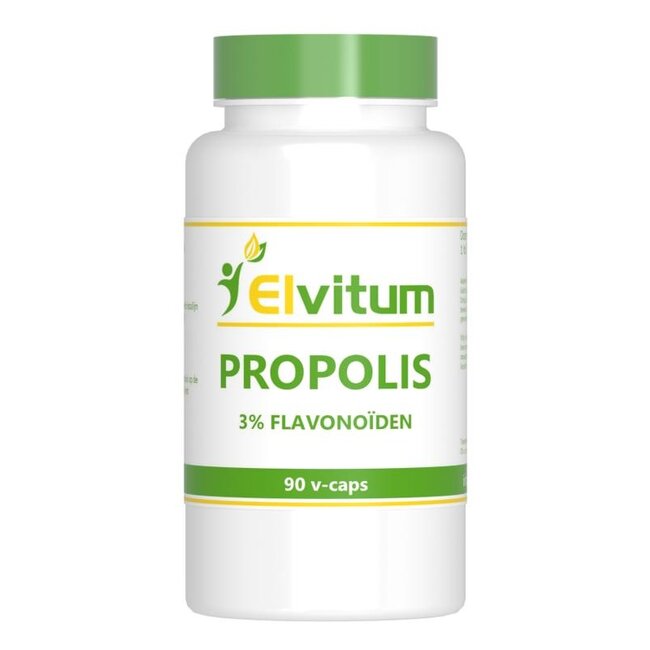 Elvitum Propolis 3% flavonoiden 90 Vegetarische capsules
